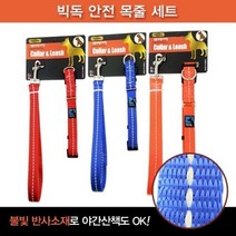 강아지 외출용품 빅독 안전 목줄세트(대)20mm, 단품