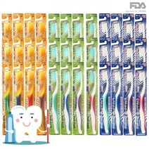클린큐 금칫솔 항균모칫솔 자일리톨칫솔 12개색상랜덤, 항균모칫솔-12개(색상랜덤)