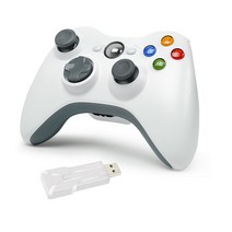 콘솔 게임패드 무선 게임 컨트롤러 Bonadget-무선 Xbox360 용 2.4GH 조이스틱 마이크로소프트 PC 윈도우즈 7 8 10, [01] 1PCS