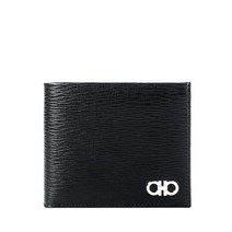 [페라가모] (I66 A065 NERO 0685987) 남성 간치니 반지갑 21FW