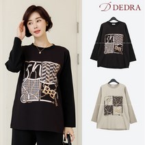 엄마옷 TBA4131 러블랑프린팅티셔츠 50대 여성의류60대 여성옷 미시옷 중년여성의류 빅사이즈