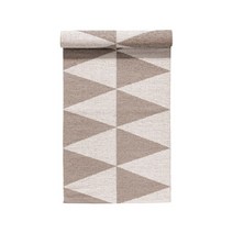 스칸디리빙 라임 PVC 러그 greige 70x200cm