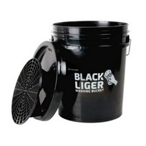 블랙라이거 세차버킷 + 뚜껑 + 그릿가드, 20L, 단일, 7개
