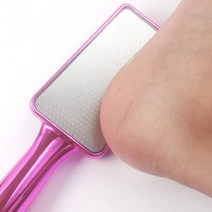 폭설 유리 각질제거기 굳은살제거 복숭아뼈각질 발각질케어 뒤꿈치갈라짐, 퍼플핑크