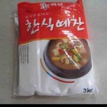 한식예찬 CJ 3kg, 1개, 단품