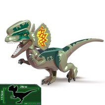중국레고 새로운 2022 쥬라기 공룡 월드 시리즈 빌딩 블록 디노 파크 Baryonyx Velociraptor Dinosaurios, 42 LZ33060-16