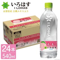 빠른배송 일본과채수 이로하스 복숭아 피치 540ml BOX, 24개
