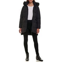 DKNY 여성용 추운 날씨용 아우터 패딩 Loden Medium