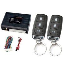 자동차원격시동 차량경보기 hippcron car remote central lock door keyless entry car alarm systems 라이트 플래시로 트렁크, 빨간색