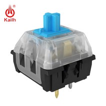 속기사 키보드 Kailh 전통적인 게임 기계식 키보드 스위치 SMD 브라운/레드/블루/블랙 키스템 3 핀 포함, 한개옵션2, 03 파란, 한개옵션1
