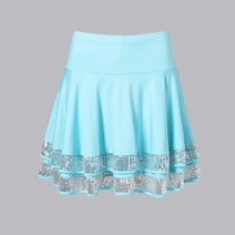 [Myshe]여성 댄스치마 사교춤 라틴댄스 무용치마 미니 풀스커트 BRS 0407wj04