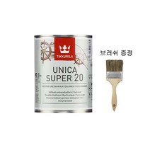 유니카 유성바니쉬 키트 내외부 투명 (무광-0.9L)