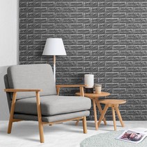 DIY 간편 셀프시공 냉기차단 단열 벽돌 벽지 셀프리폼 도배편한 거실, 블럭아이 2.3M 핑크, 블럭아이  핑크