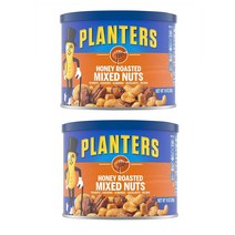 플랜터스 허니 로스티드 믹스드 넛츠 283g 2팩 Planters Honey Roasted Mixed Nuts (10 oz Jar)