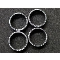 rc 바퀴 20mm/22mm 플랫 드리프트 타이어 미쉐린 RC 자동차 1/28 DriftArt2 교쇼 미니-Z XRX DRZ ATM Wltoy, 09 4Pcs-Wide 22m, 한개옵션1