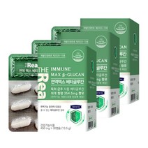면역 맥스 베타글루칸 복합 영양제 30캡슐 NK세포 3통 중장년 균사체 베타클루칸 40대 50대 60대 면역엔
