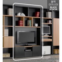 서재형 거실 인테리어 상단 책장 티비다이(1200) 폭넓은 가구 튼튼한, 워시