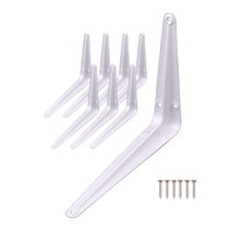 철물대장 선반대 까치발 백색 검정, 200x150 화이트(8개)