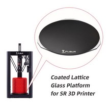 FLSUN Q5 QQ-S-PRO SR 3D 프린터 유리판 건축 표면 코팅 격자 유리 플랫폼 열 침대 유리 침대 프린터 업그레이드 된 부품, 04 for SR