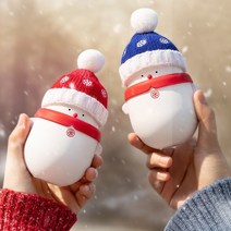 충전식 손난로 충전용 전기 전자 핫팩 보조배터리, 레드