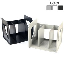 시스맥스 EL 3단 책꽂이, 색상-쿨그레이