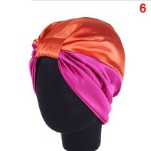 언제나 폼나게 1PCS 실크 살롱 보닛 여성 수면 샤워 캡 목욕 타올 헤어, N6