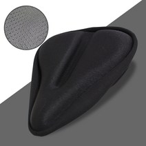 푹신한 자전거 안장 쿠션 커버 실내 실외, 자전거안장쿠션B(라이딩+실내용)