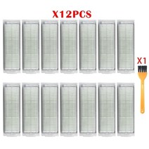 호환용 청소기 부품 Xiaomi Mijia V3 V2pro SE 로봇 진공 청소기 용 가능 HEPA 필터 액세서리 셀프 수리 교, plum