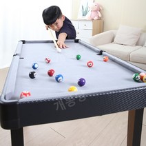 가정용 테이블형 미니당구대 가족게임 세트, 136cm 너비 3.2cm 공