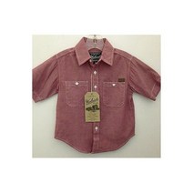 울리치 Woolrich Boys Chambray Collared Shirt 사이즈 5~New with Tags~Cotton 124314