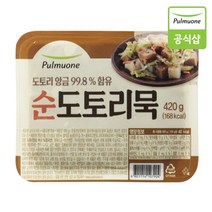 풀무원 순 도토리묵 420g, 없음, 1개