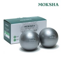 모크샤 소프트 웨이트볼 토닝볼/ 대만산, 0.5kg(실버)