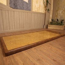 황토 흙침대카우치 보료(200x80cm)국내제조, 단일속성