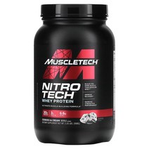 머슬테크 Nitro Tech Whey Isolate + Lean Muscle Builder 907g, 1개, 기본