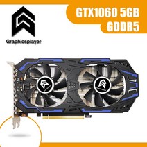 지포스 컴퓨터 그래픽 카드 GTX1060 5GB 160BIT 비디오 VGA for PC 게임 NVIDIA GTX, 01 Black