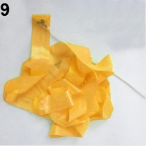 리듬체조리본 리듬 체조 리본 2M/4M 다채로운 체육관 리본 댄스 아트 발레 스트리머 달리기 스틱 훈련 전문, 01 Yellow, 01 4 Meter