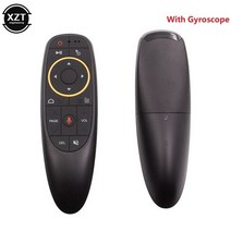 JINUS 에어마우스 호환 원격 G10 범용 음성 에어 마우스 제어 삼성 전자 LG TV 2.4G 마이크 자이로 스코프 USB 수신기 안드로이드 tv ppt pc, [02] with Gyroscope