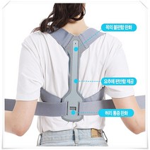 바른자세밴드 허리 척추 스트레칭, L 사이즈
