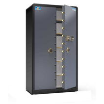 스마트 내화 방수 금고 비밀 지문인식 디지털 도난, WIFI모델-150폴리오라운드핸들커피골드