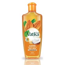 Dabur Vatika 아몬드 강화 헤어 오일 코코넛 참깨 18.9 ml(6.76 액량 온스), 40.56 Fl Oz (Pack of 1)