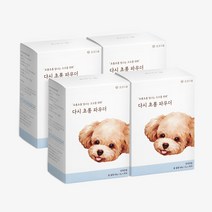 코코다움 강아지 눈 영양제 다시 초롱 파우더, 4박스 (3+1구성)