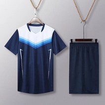 배구 유니폼 배구 복 용품 short sleeve volleyball uniform men volleyball shirt shorts kit volleyball jersey, 2-푸른
