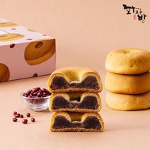 [화과방] 도넛팥빵 85gx8개입 단팥빵 만쥬 어르신간식 한식디저트 간식선물, 도넛팥빵 8개입