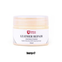 페인트 클리너 50 ml 페인트 관리 스크래치 리무버 자동 가죽 수리 도구 시트 코트 내부 클리너에 흠집 재, 01 아이보리