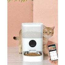펫 자동 급식기 강아지 고양이 사료 배식 스마트, 6L 스마트 버전 (강아지에게 권장)