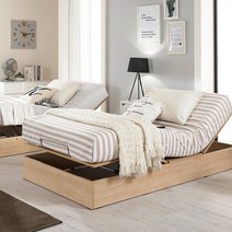 일리 모션베드 리클라이너 전동침대_슈퍼싱글, 슈퍼싱글 프레임(매트리스 제외), 갤러리 헤드+베드테이블, 슬립M-50 매트리스