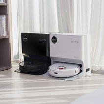 라이드스토 10세대 인공지능 로봇청소기 시그니처 W2, 블랙