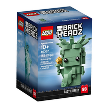 레고 LEGO 40367 브릭헤즈 자유의 여신상, 혼합색상