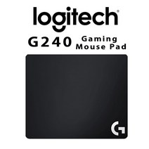 로지텍 게이밍 마우스 패드 G240, 블랙