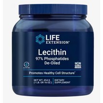 Life Extension 레시틴 가루 파우더 타입 454g, 1개